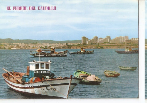 Postal 045786 : El Ferrol del Caudillo. Vista parcial y poligono de Carranza