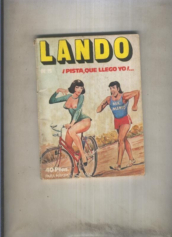 Lando numero 11: pista que llego yo (numerado 2 en trasera)