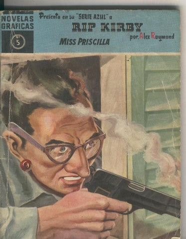Rip Kirby serie azul numero 05: Miss Priscilla (numerado 1 en interior)