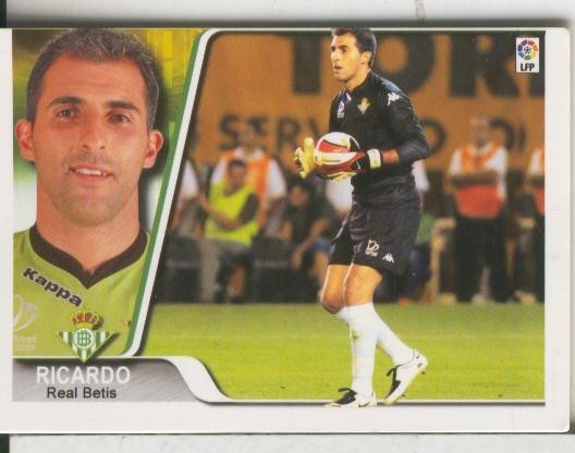 Cromos: Liga 2007-2008: Real Betis numero 274: Ricardo