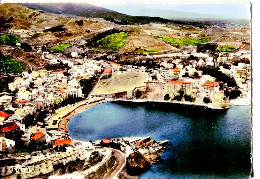 Postal 16327: Collioure - Cote Vermmeille - Vista aerea