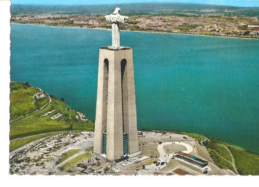 Postal 034697 : Almada. Monumento a Cristo Rei