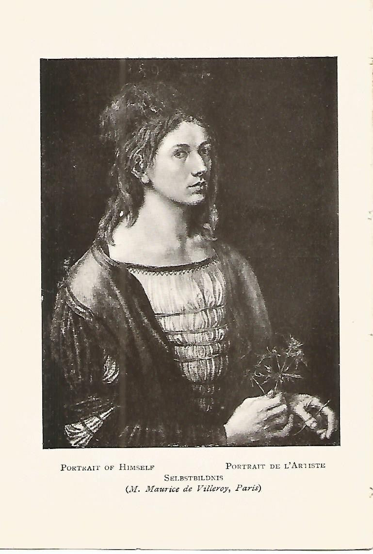 Lamina 313: DURER. Autorretrato