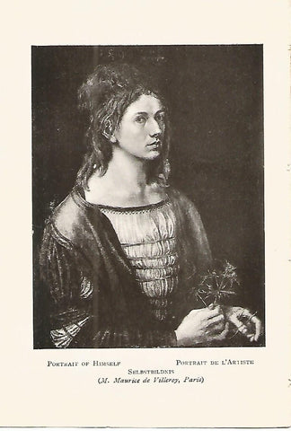 Lamina 313: DURER. Autorretrato