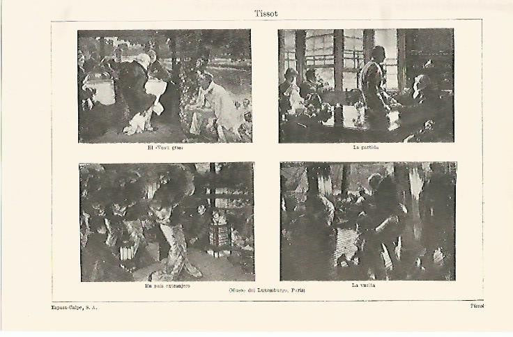 LAMINA ESPASA 1222: Obras de Tissot