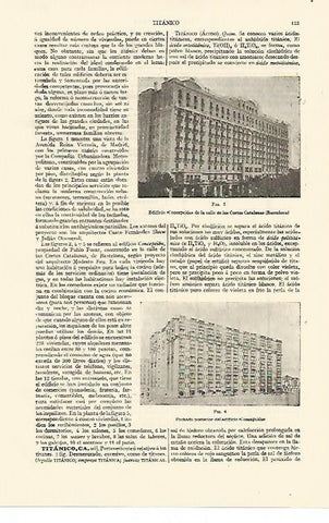 LAMINA ESPASA 1228: Edificio Concepcion Barcelona