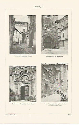 LAMINA ESPASA 1273: Vistas de Toledo