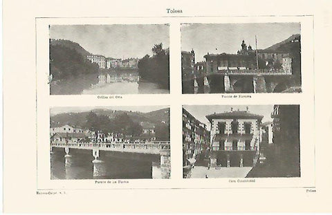 LAMINA ESPASA 1287: Vistas de Toulouse
