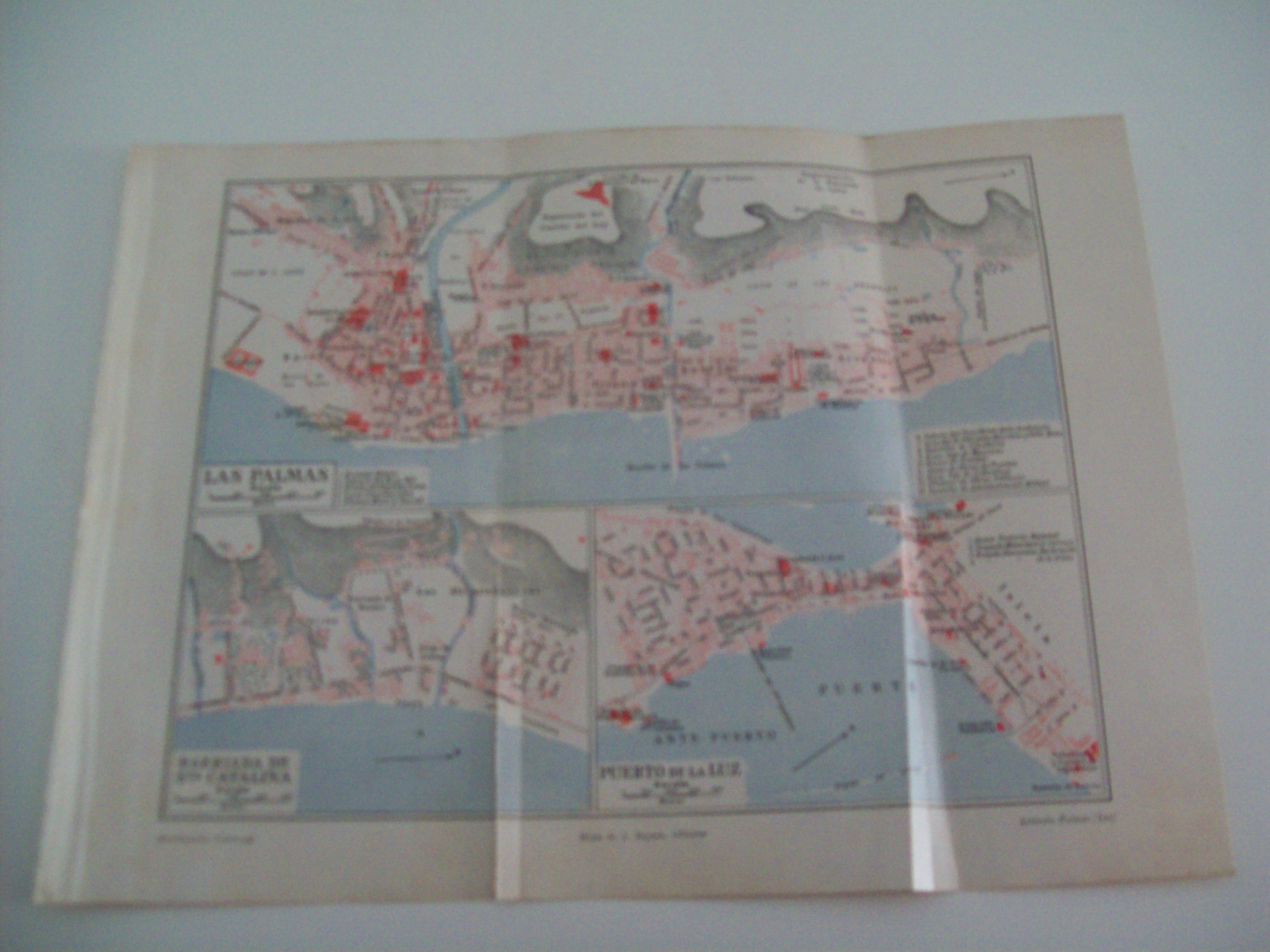 LAMINA ESPASA 1491: Mapa de Las Palmas