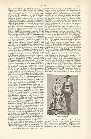 LAMINA ESPASA 1612: Tipos de Zamora