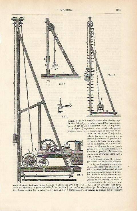 LAMINA ESPASA 1740: Machina