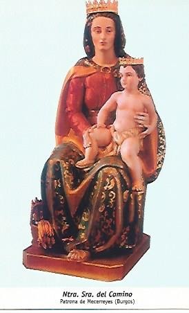 POSTAL 54617: Nuestra Señora del Camino. Mecerreyes Burgos