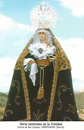 POSTAL 54619: Maria Santisima de la Trinidad. Monteagudo Murcia