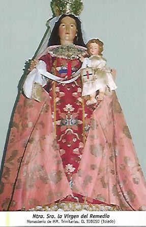 POSTAL 54628: Virgen del Remedio. El Toboso Toledo