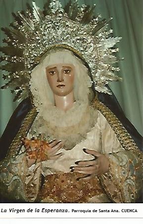 POSTAL 54632: Virgen de la Esperanza. Cuenca