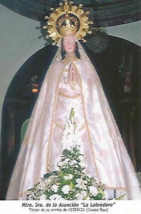 POSTAL 54635: La Asuncion: La Labradora. Herencia Ciudad Real