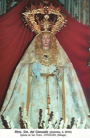 POSTAL 54641: Nuestra Señora del Consuelo (siglo XVIII). Antequera Malaga