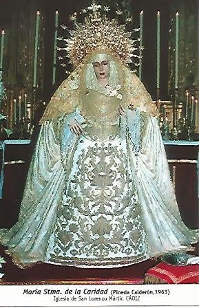 POSTAL 54658: Maria Santisima de la Caridad. Cadiz