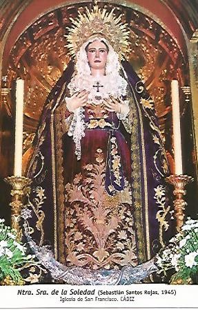 POSTAL 54659: Nuestra Señora de la Soledad. Cadiz