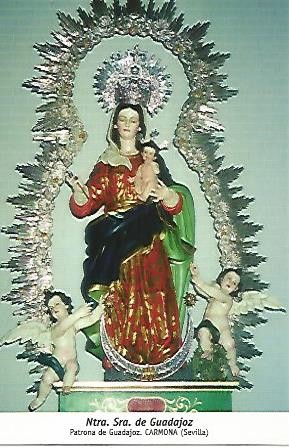 POSTAL 54665: Nuestra Señora de Guadajoz. Carmona Sevilla
