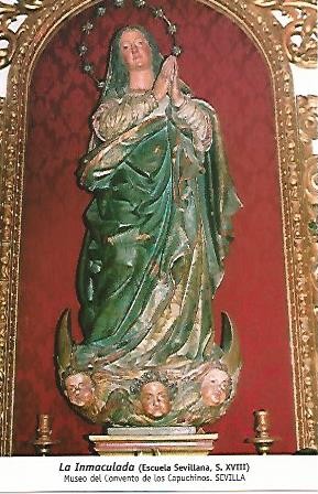 POSTAL 54666: La Inmaculada (siglo XVIII). Sevilla