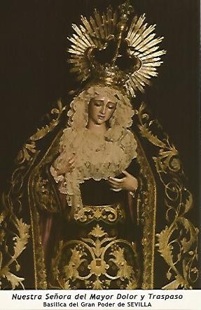 POSTAL 54669: Nuestra Señora del Mayor Dolor y Traspaso. Sevilla