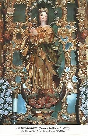 POSTAL 54673: La Inmaculada (siglo XVIII). Sevilla