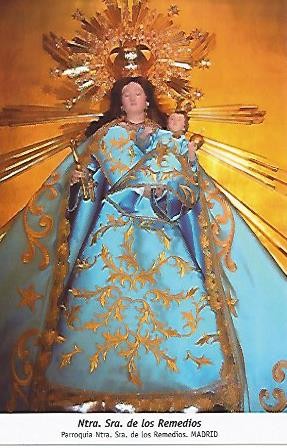 POSTAL 54681: Virgen de los Remedios. Madrid