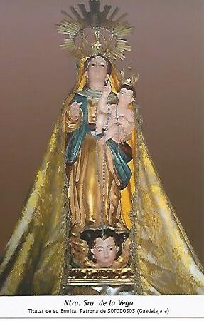 POSTAL 54685: Virgen de la Vega. Sotodosos Guadalajara