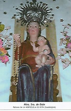 POSTAL 54687: Virgen de Ocen. La Hortezuela de Ocen Guadalajara