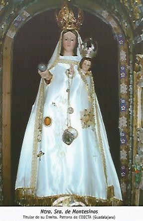 POSTAL 54688: Nuestra Señora de Montesinos. Cobeta Guadalajara
