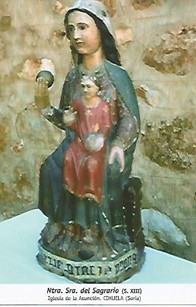 POSTAL 54702: Nuestra Señora del Sagrario (siglo XIII). Cihuela Soria
