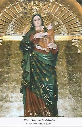 POSTAL 54706: Virgen de la Estrella. Sabiote Jaen