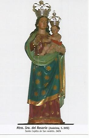 POSTAL 54710: Virgen del Rosario (siglo XVII). Jaen