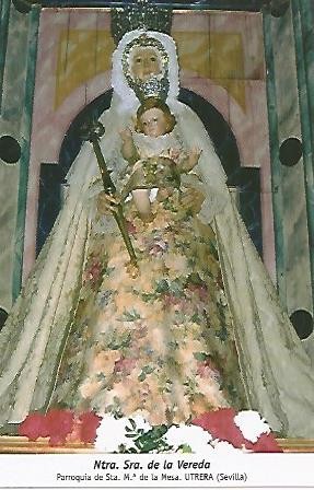 POSTAL 54725: Virgen de la Vereda. Utrera Sevilla