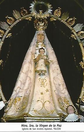 POSTAL 54739: Virgen de la Paz. Toledo