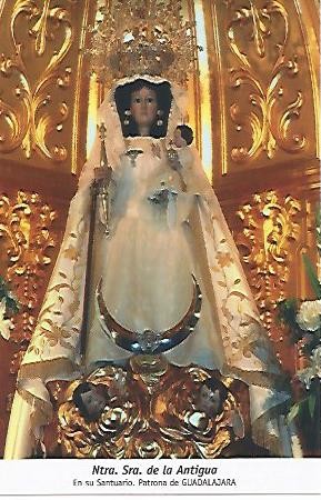POSTAL 54759: Virgen de la Antigua. Guadalajara