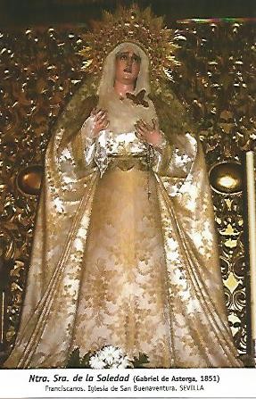 POSTAL 54784: Virgen de la Soledad de Gabriel de Astorga 1851. Sesvilla