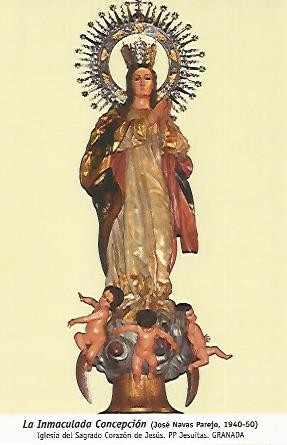 POSTAL 54799: La Inmaculada Concepcion. Granada