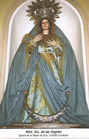 POSTAL 54803: Virgen de los Angeles. Lucena Cordoba