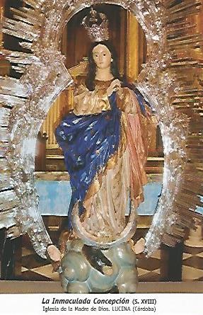POSTAL 54805: La Inmaculada Concepcion. Lucena Cordoba