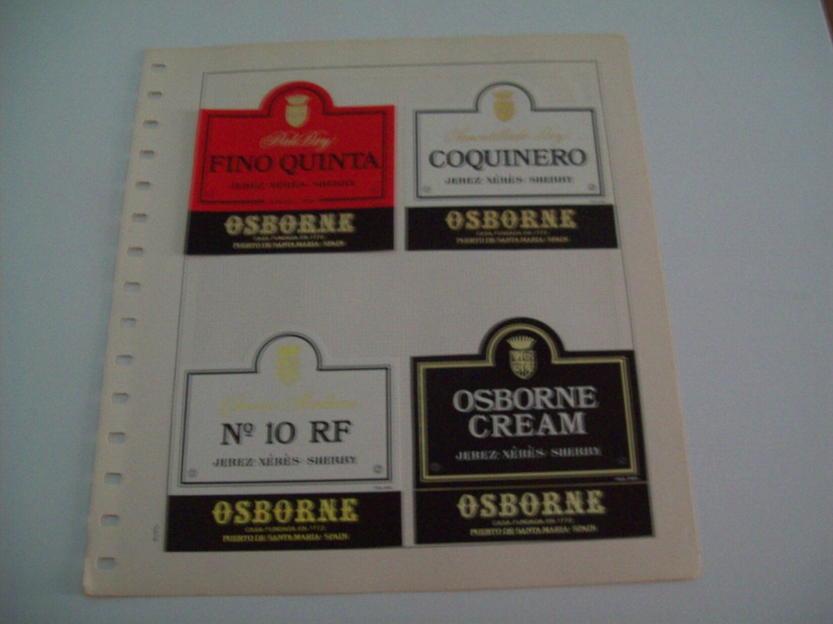 ETIQUETA LICOR 2235: Osborne - España