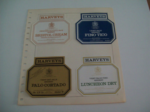 ETIQUETA LICOR 2238: Harveys - España