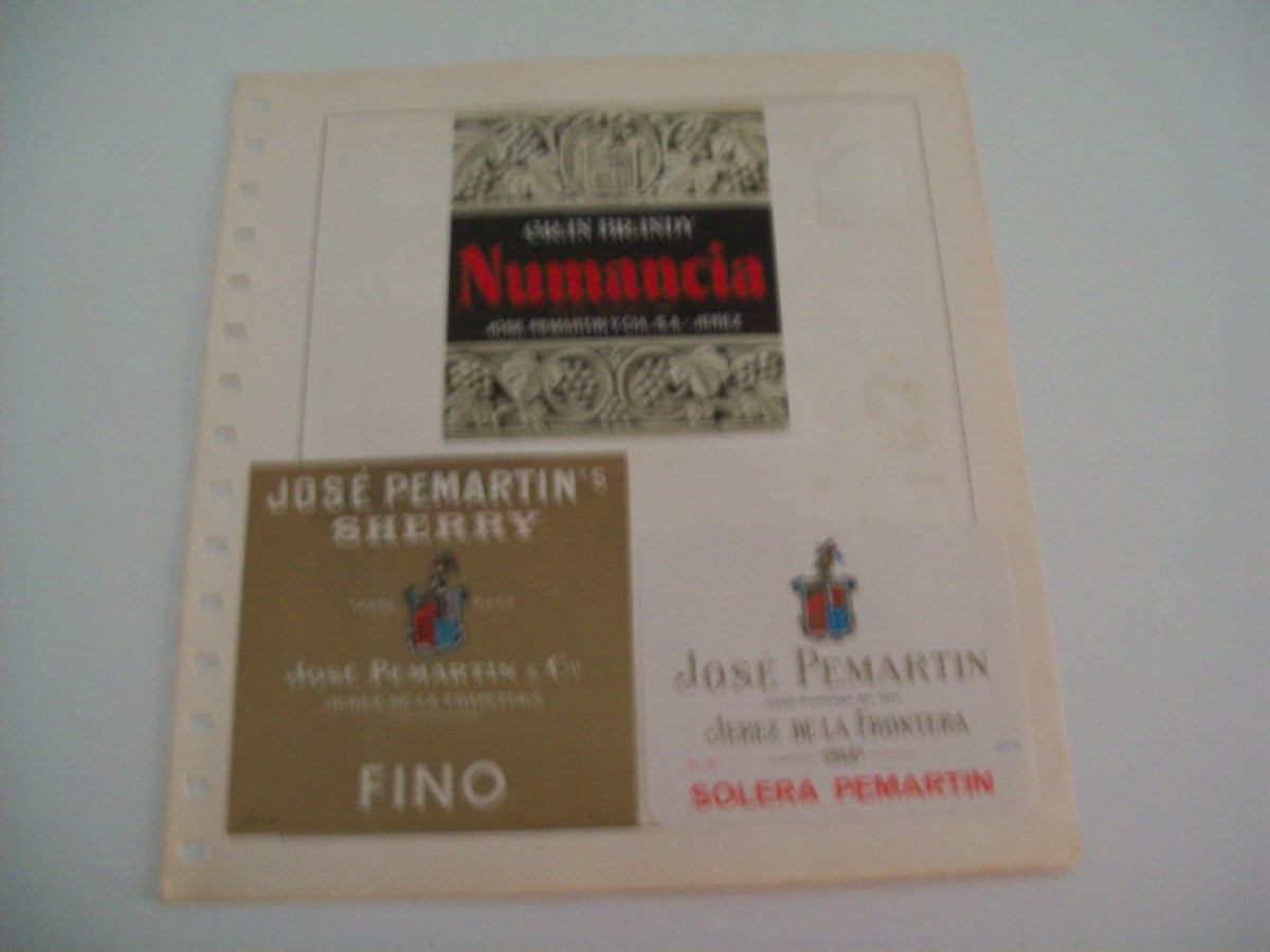 ETIQUETA LICOR 2249: Jose Pemartin