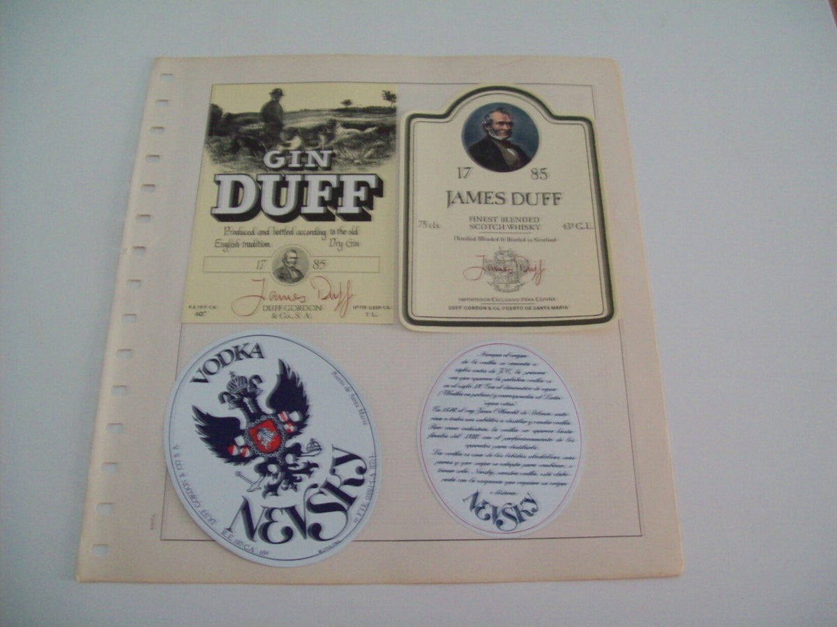 ETIQUETA LICOR 2257: Duff