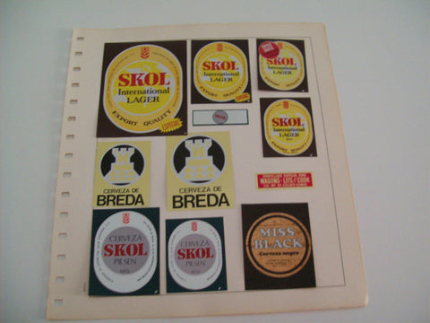 ETIQUETA LICOR 2308: Cerveza Skol