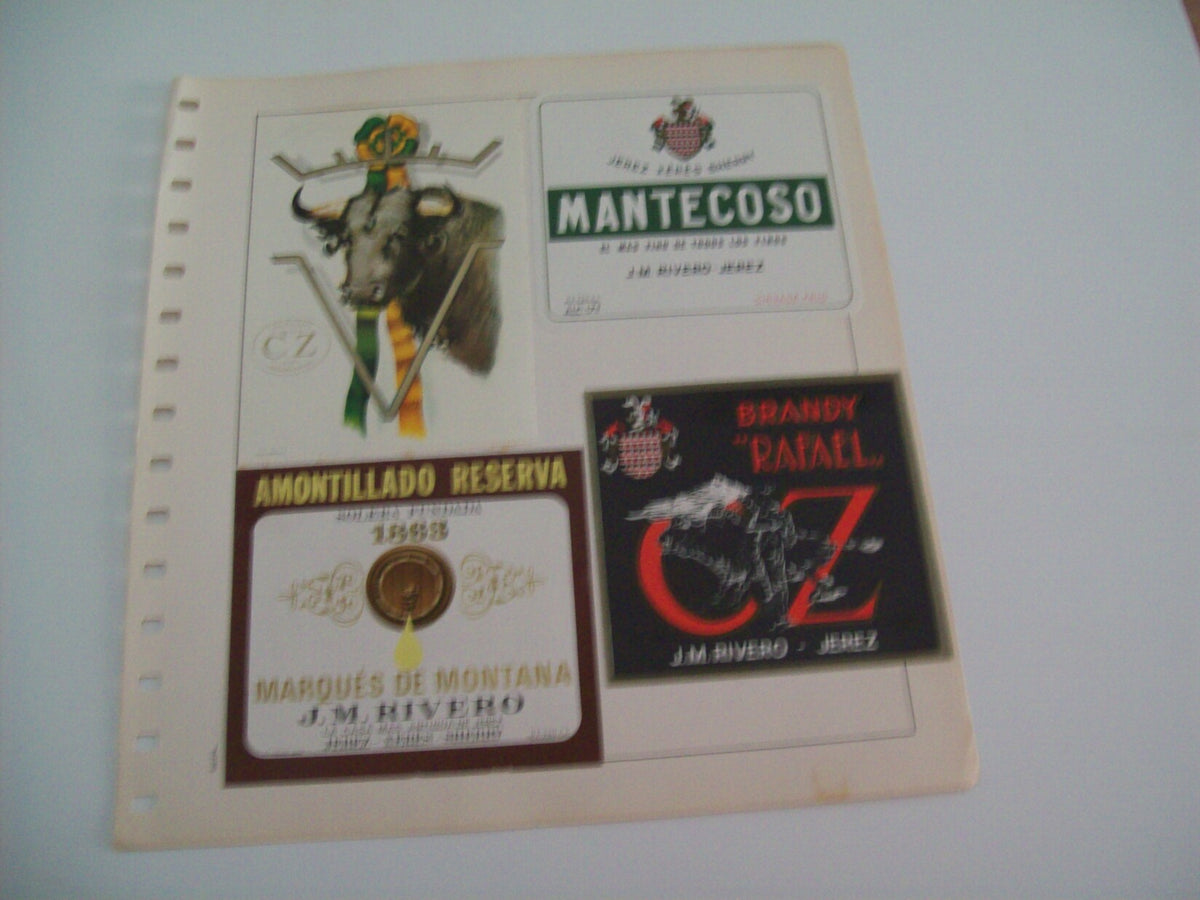 ETIQUETA LICOR 2312: Licores de J. M. Rivero