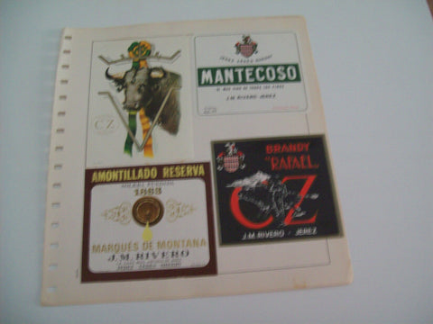 ETIQUETA LICOR 2312: Licores de J. M. Rivero