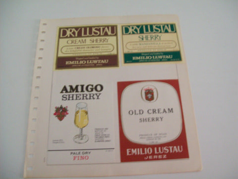 ETIQUETA LICOR 2321: Dry Lustau