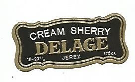 ETIQUETA 2331: Jerez Delage